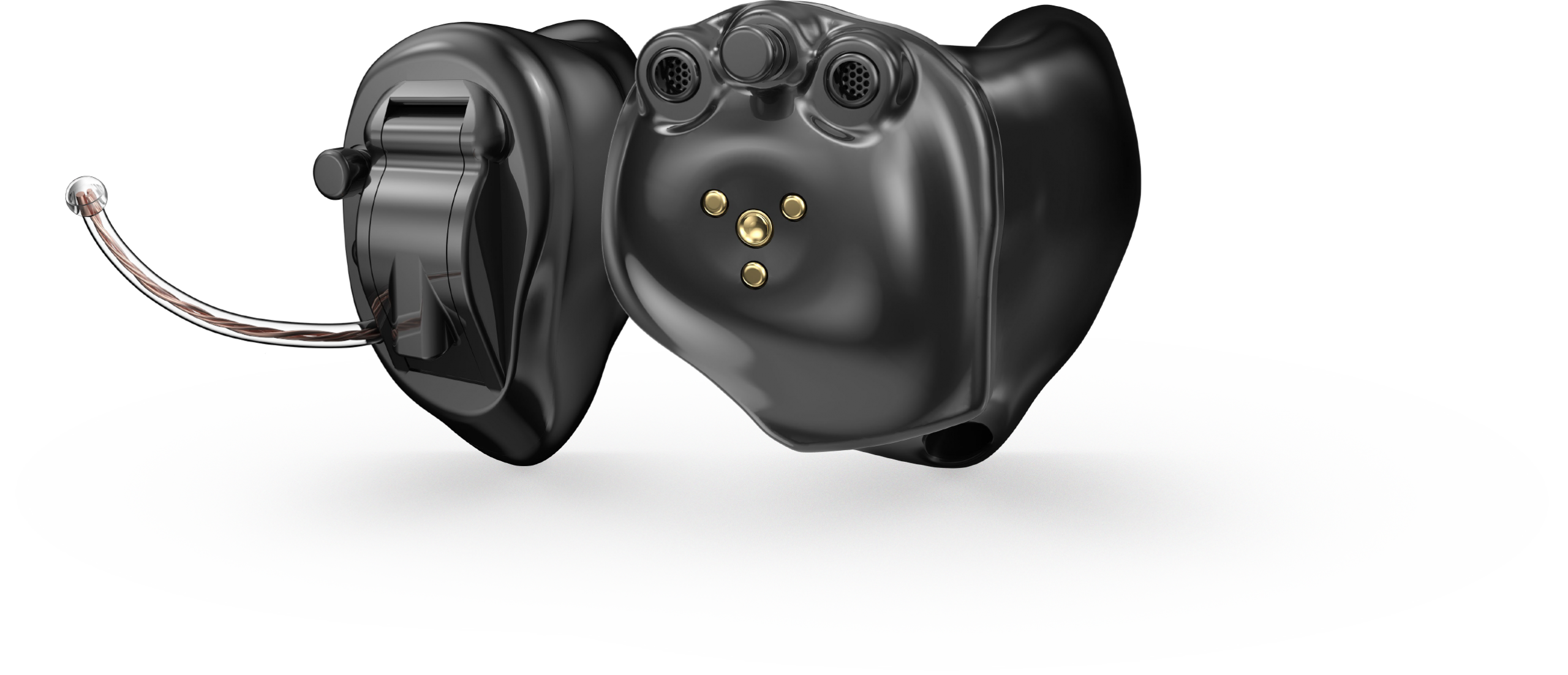 Omega AI hoortoestellen – CIC en ITC pairing